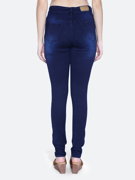 Basic hosiery denim jeans
