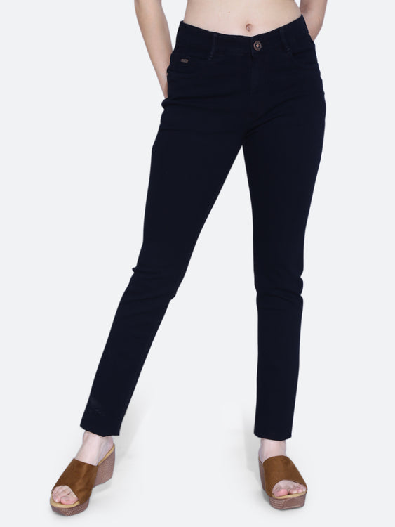 Basic hosiery denim jeans