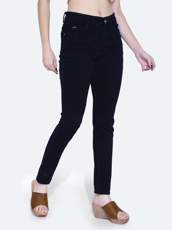 Basic hosiery denim jeans