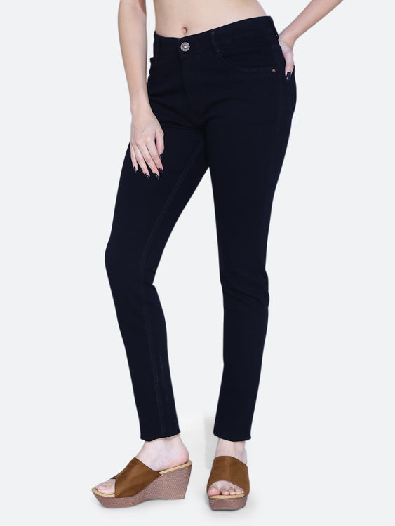 Basic hosiery denim jeans