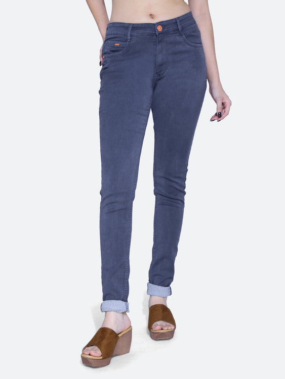 Basic hosiery denim jeans