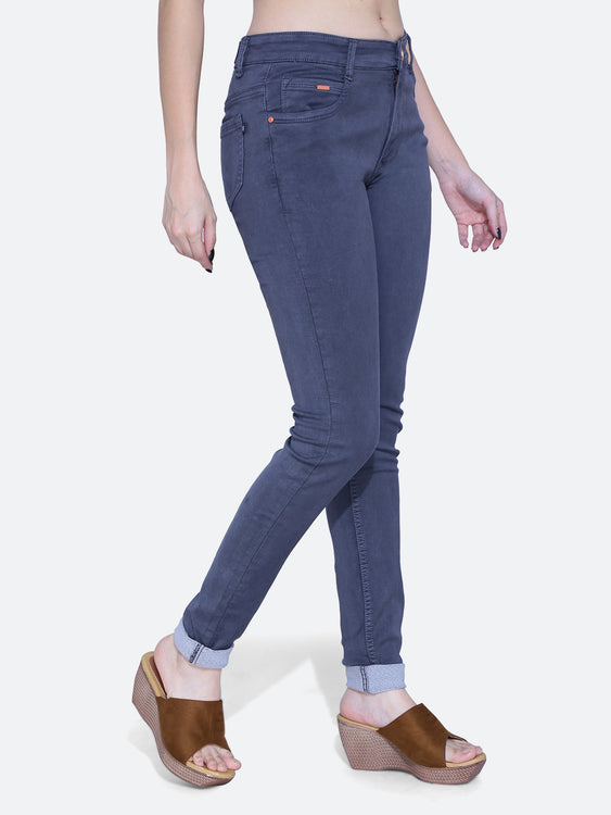 Basic hosiery denim jeans