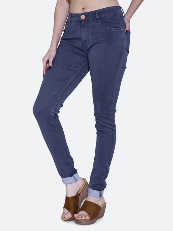 Basic hosiery denim jeans