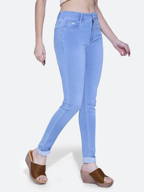 Basic hosiery denim jeans