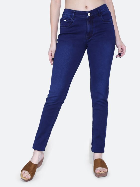 Basic hosiery denim jeans