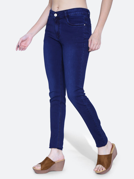 Basic hosiery denim jeans