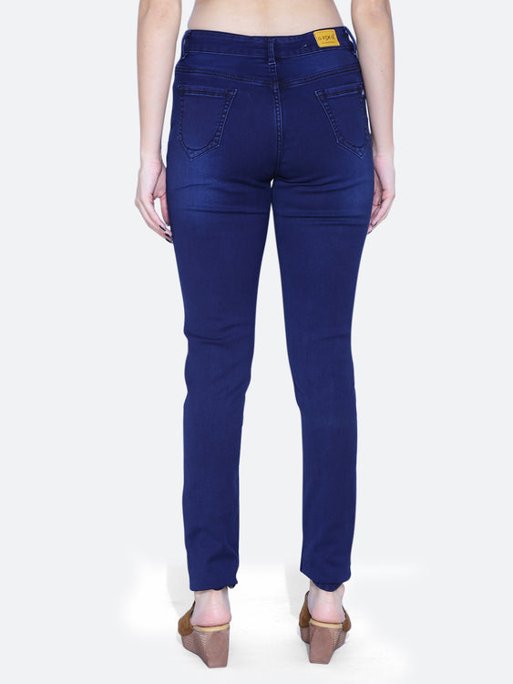 Basic hosiery denim jeans