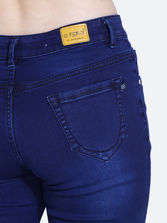 Basic hosiery denim jeans