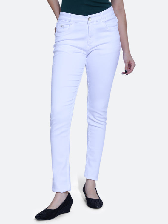 Basic hosiery denim jeans