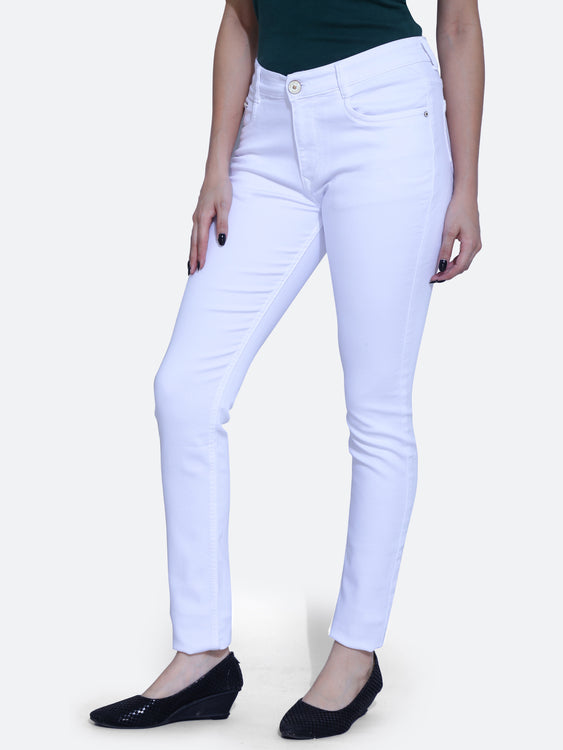 Basic hosiery denim jeans