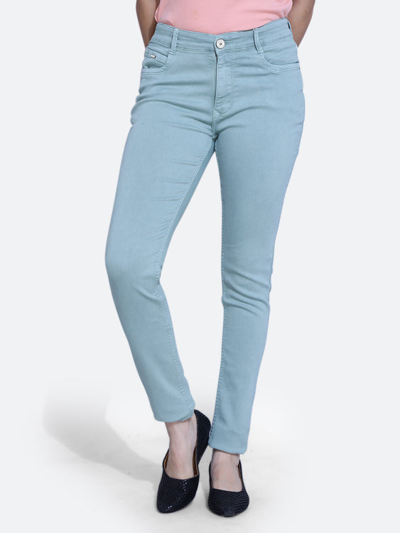 Basic hosiery denim jeans