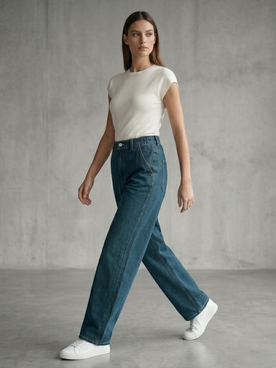 Wideleg Jeans