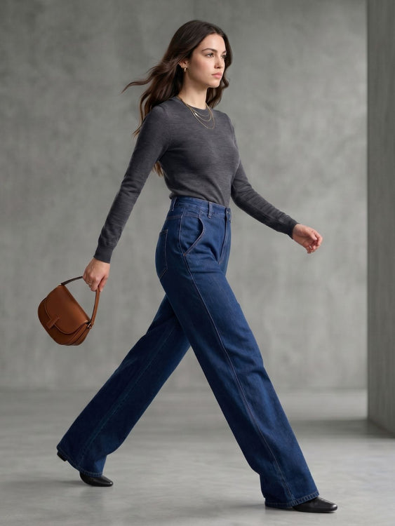 Wideleg Jeans