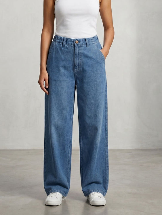 Wideleg Jeans