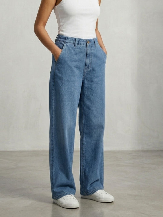 Wideleg Jeans
