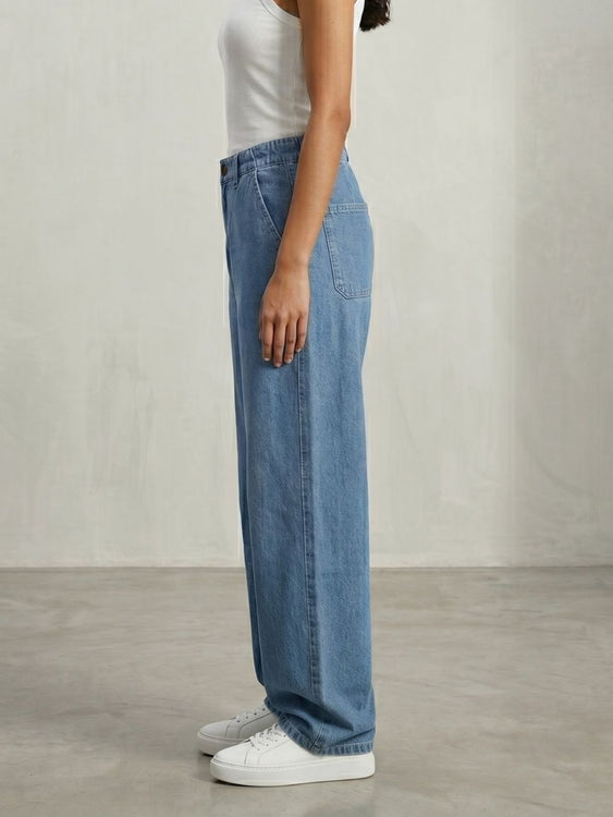 Wideleg Jeans