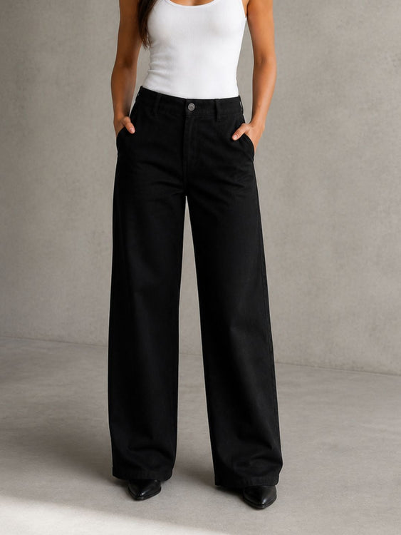 Wideleg Jeans