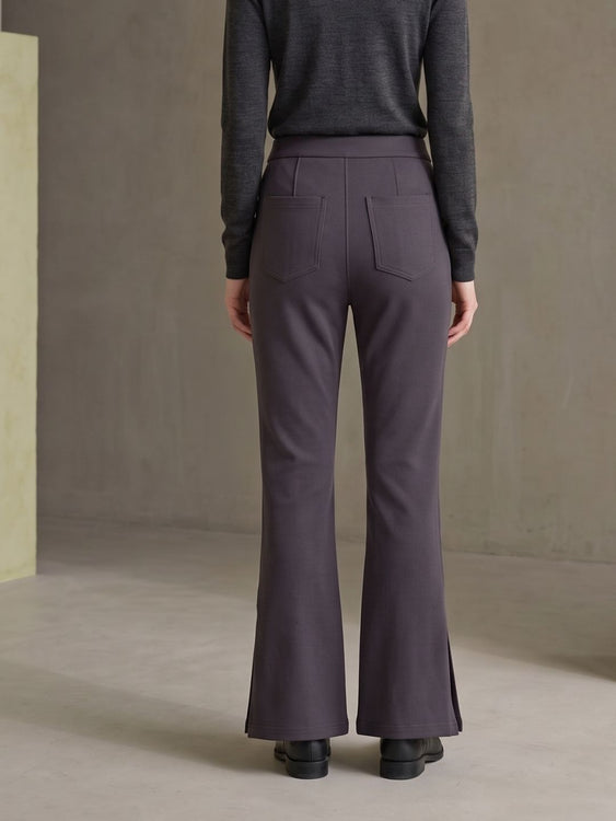 Slit Flare Pants