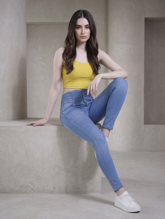 Designer Waistband Slim fit Jeans