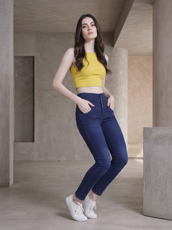 Designer Waistband Slim fit Jeans