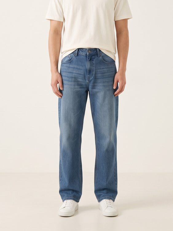 Straight Leg Jeans