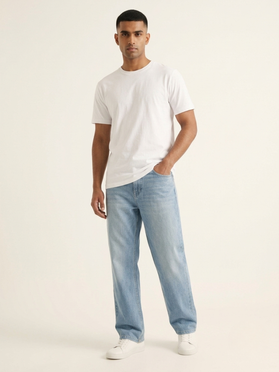 Straight Leg Jeans