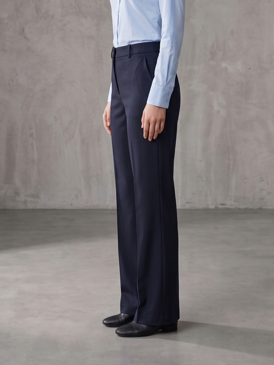 Navy Blue Cooperate Trouser Pants