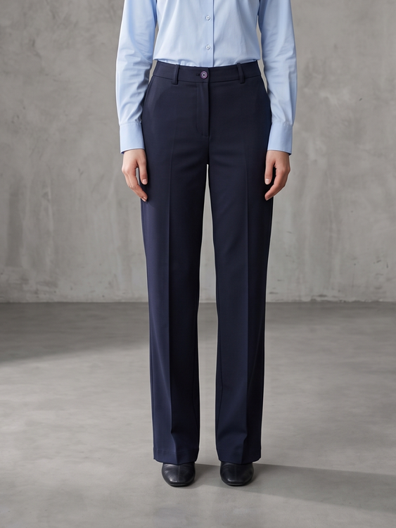 Navy Blue Cooperate Trouser Pants