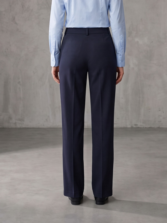 Navy Blue Cooperate Trouser Pants
