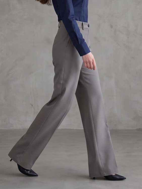 Light Grey Cooperate Trouser Pants