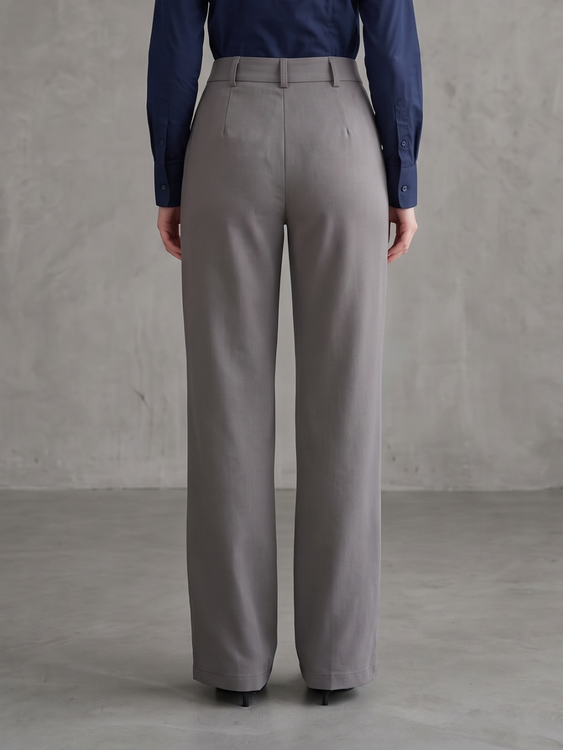 Light Grey Cooperate Trouser Pants