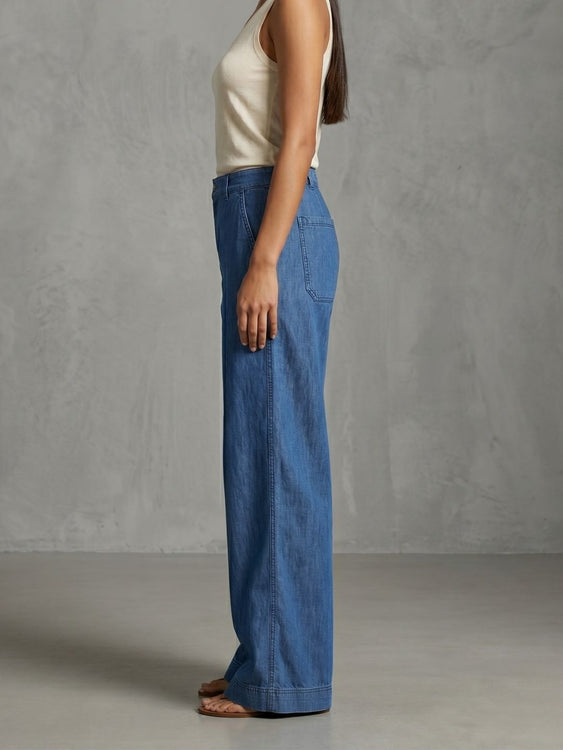 All-day Wideleg Jeans