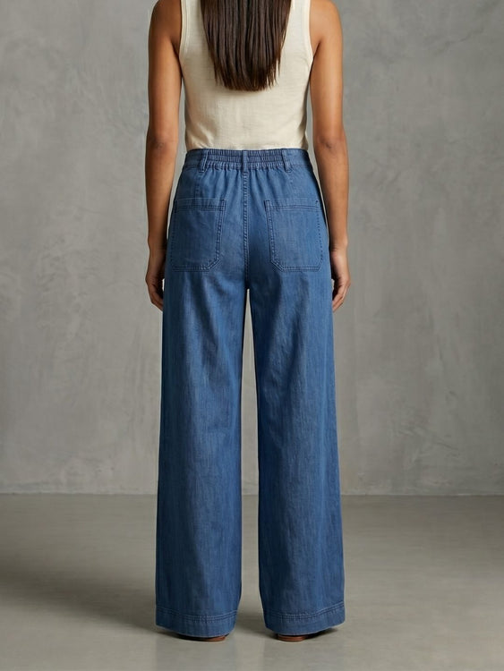 All-day Wideleg Jeans