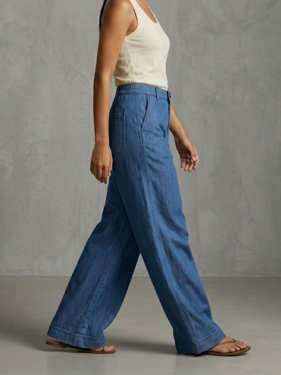 All-day Wideleg Jeans