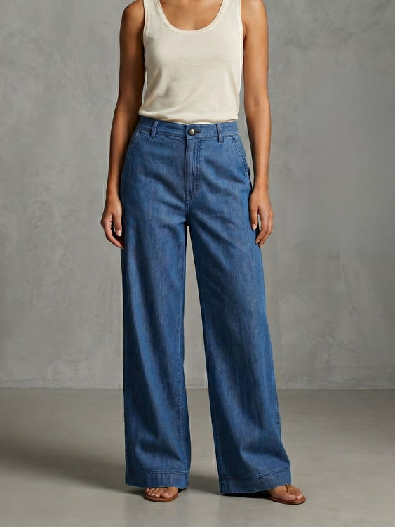 All-day Wideleg Jeans