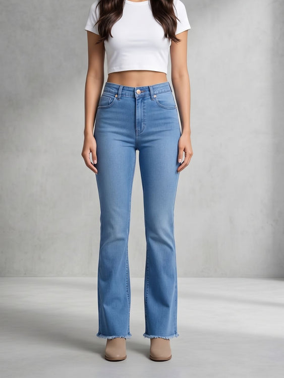 Basic Bootcut Jeans