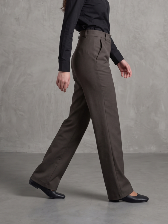 Dark Grey Cooperate Trouser Pants
