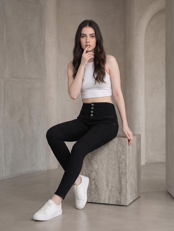 Designer Waistband Slim fit Jeans