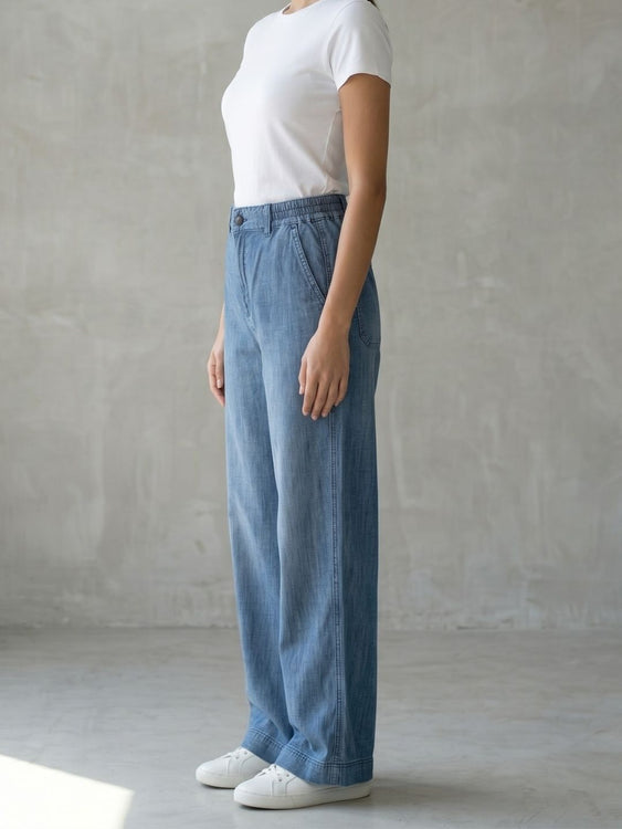 All-day Wideleg Jeans