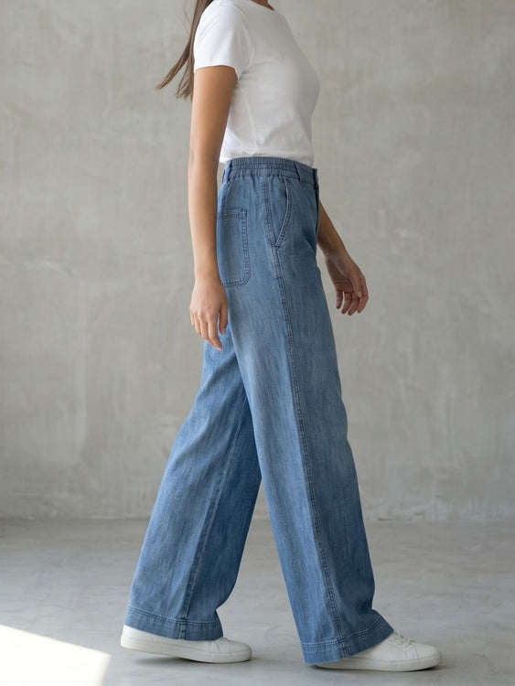 All-day Wideleg Jeans