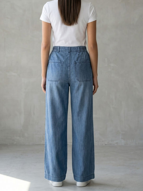 All-day Wideleg Jeans