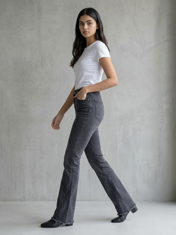 Basic Bootcut Jeans