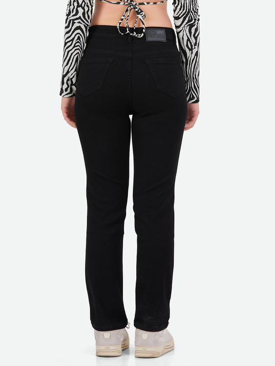 Basic straight fit jeans