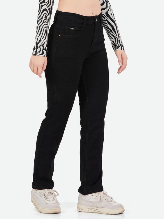 Basic straight fit jeans