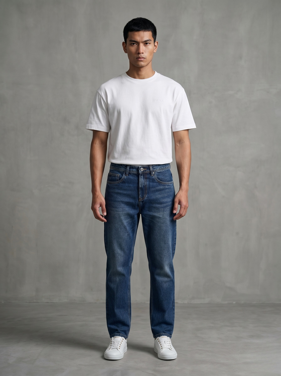 Basic Straight Fit Jeans