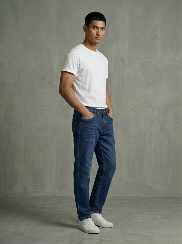 Basic Straight Fit Jeans
