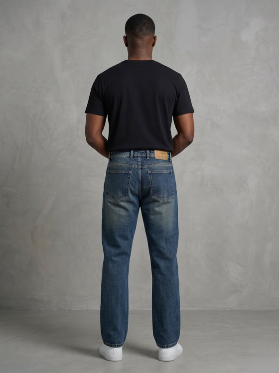Basic Straight Fit Jeans