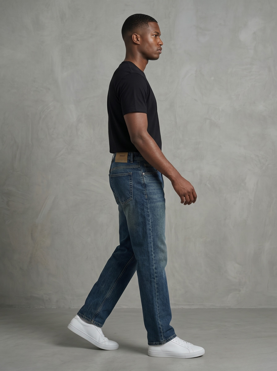 Basic Straight Fit Jeans