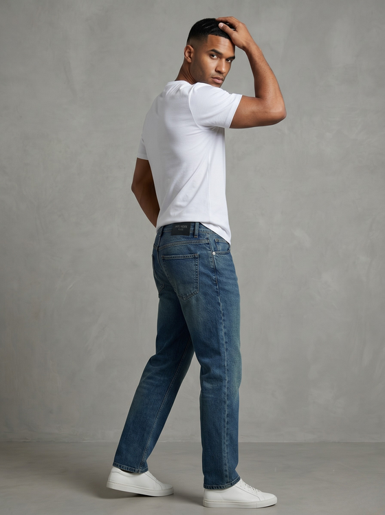 Basic Straight Fit Jeans